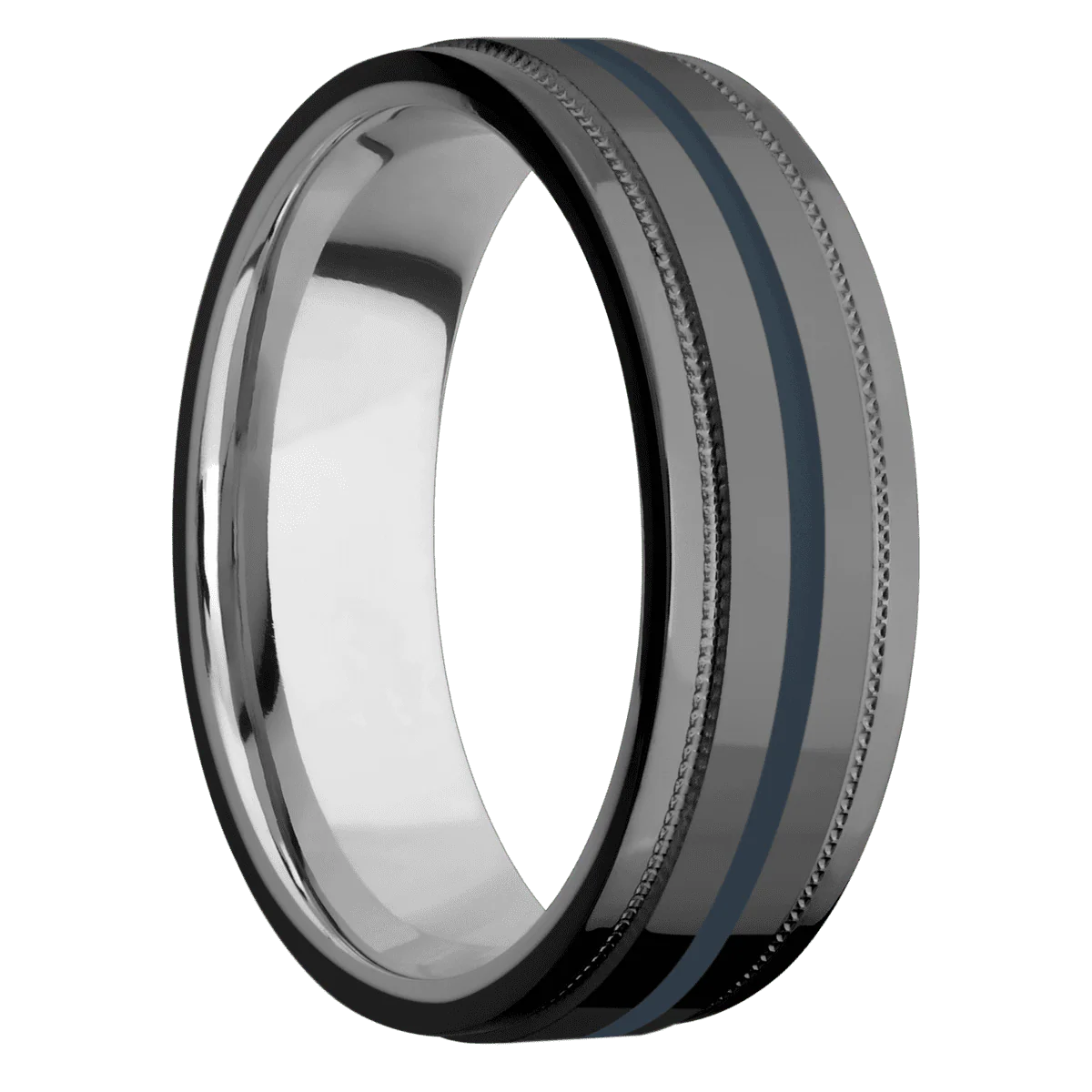 Zirconium + Polish , Polish Finish + Titanium
