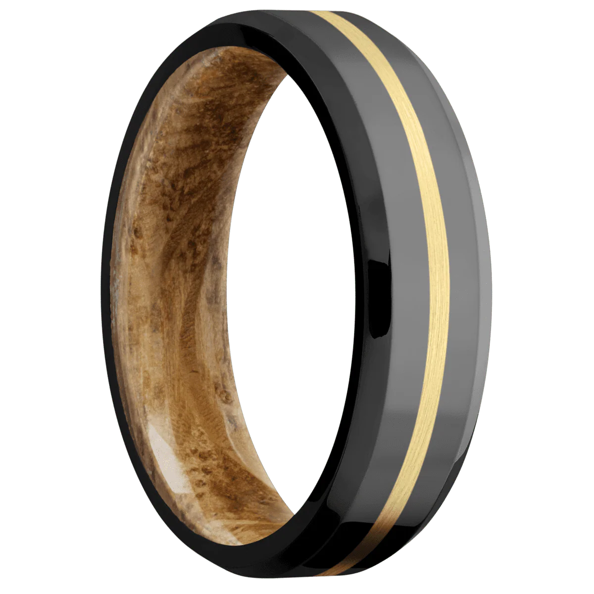Zirconium + Polish , Polish Finish + Whiskey Barrel
