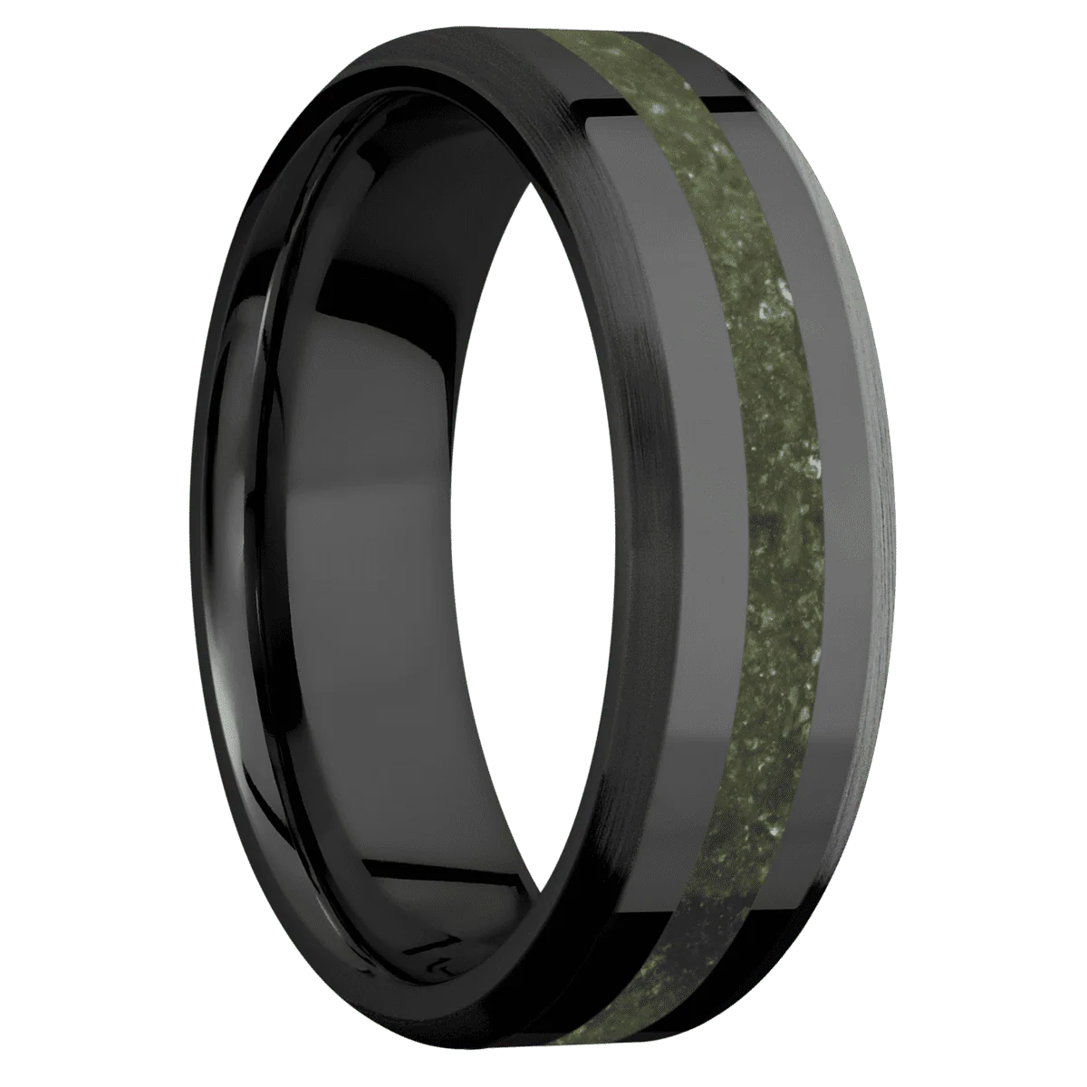 Zirconium + Polish , Satin Finish