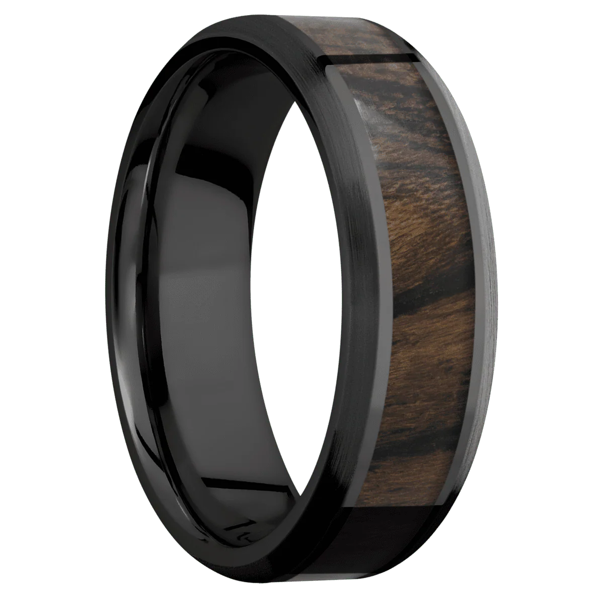 Zirconium + Polish , Satin Finish