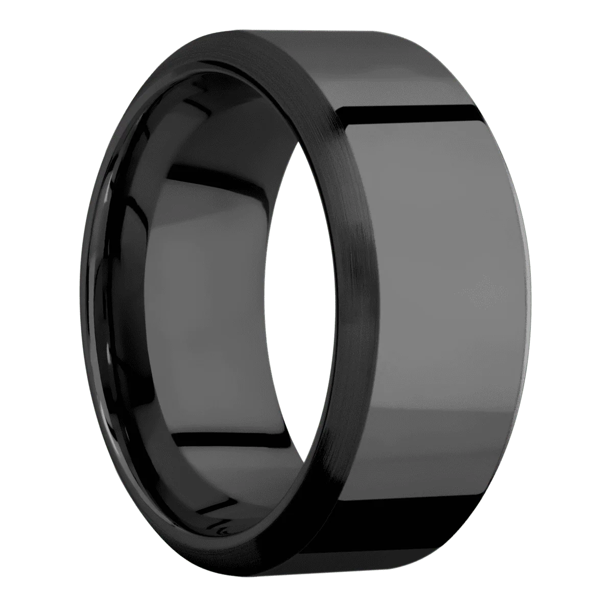 Zirconium + Polish , Satin Finish