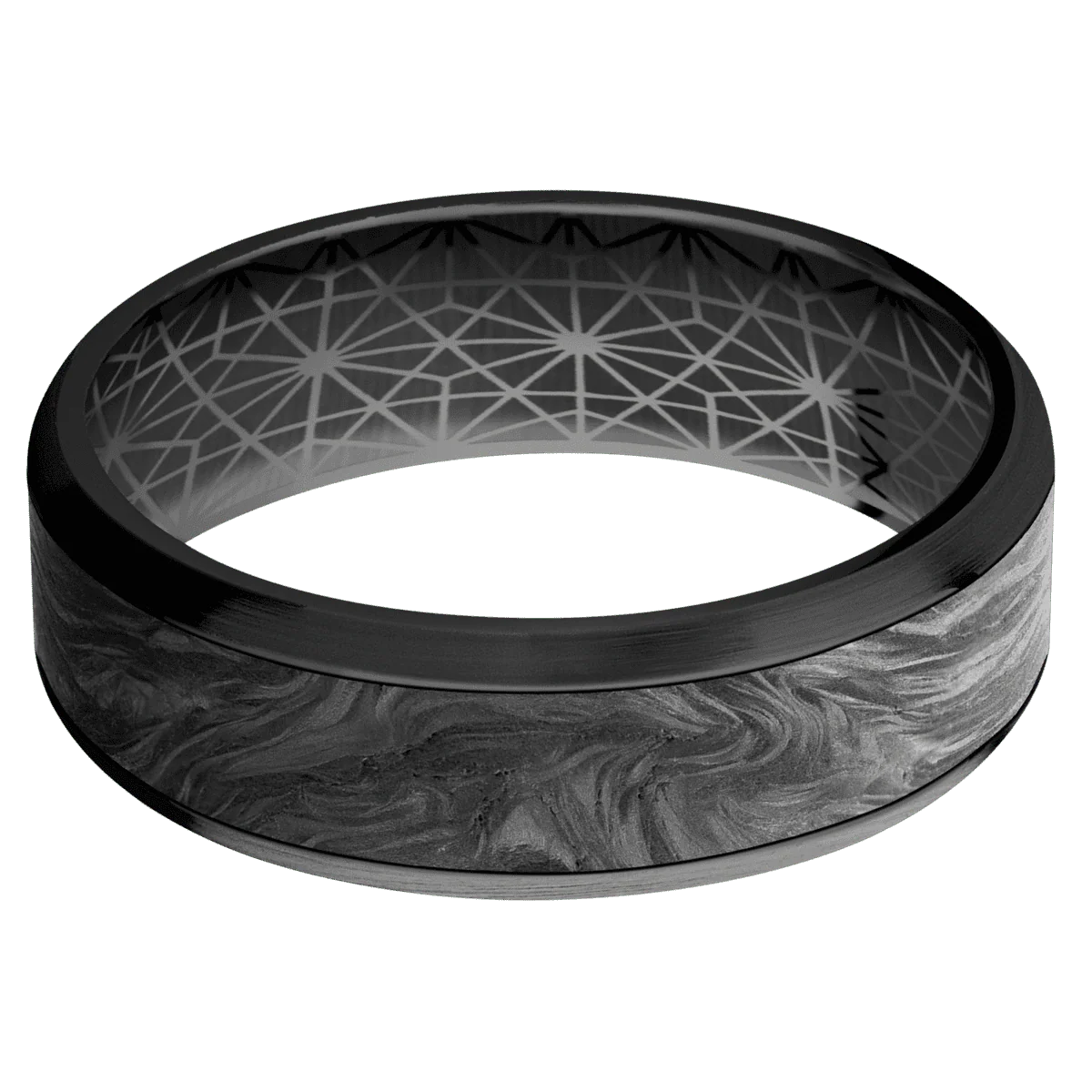 Zirconium + Polish , Satin Finish - Image 3