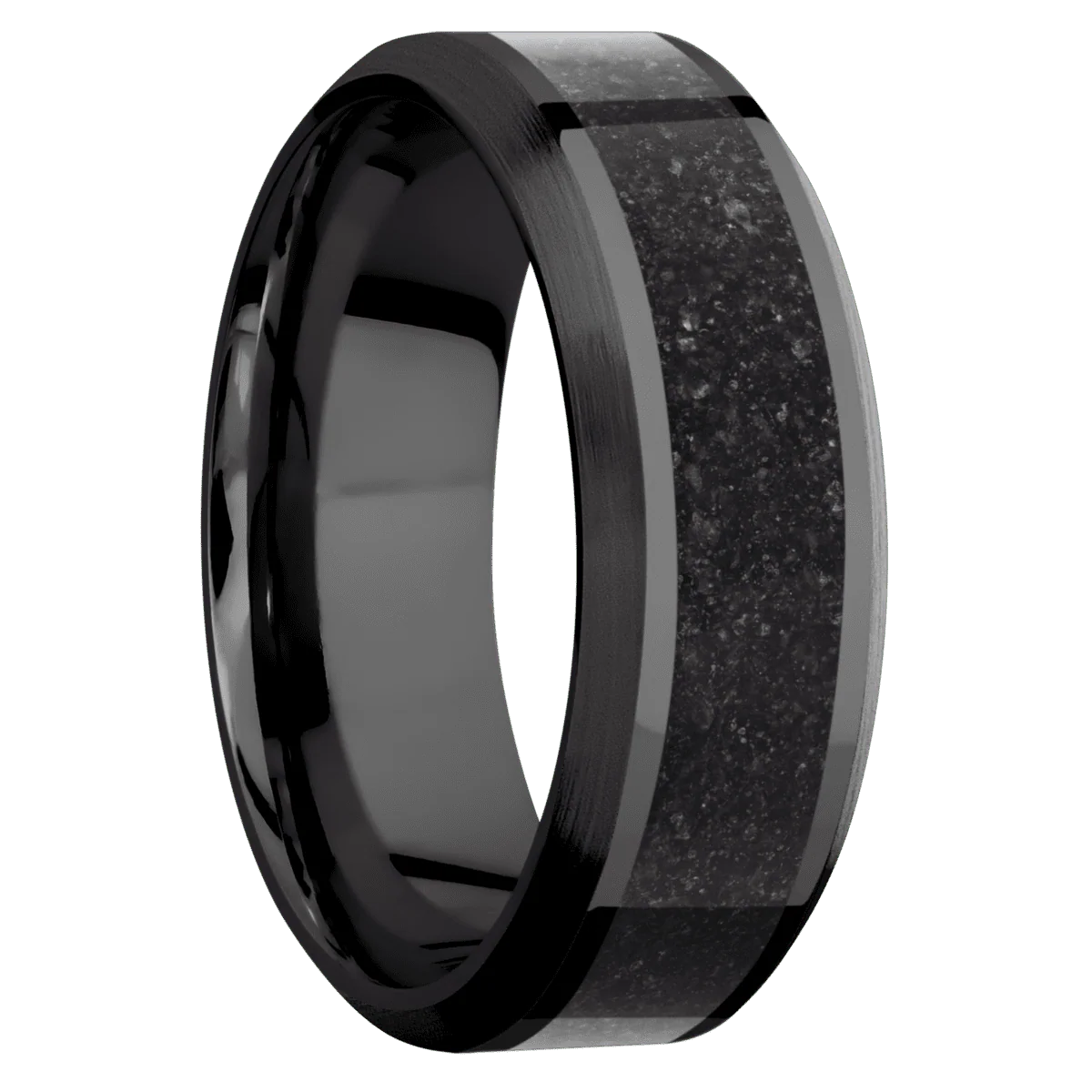 Zirconium + Polish , Satin Finish