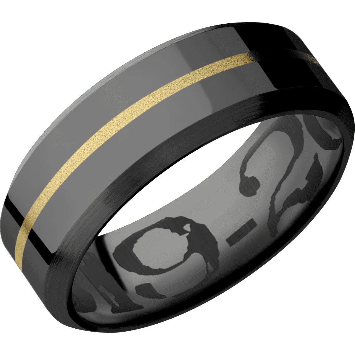 Zirconium + Polish , Satin Finish - Image 2