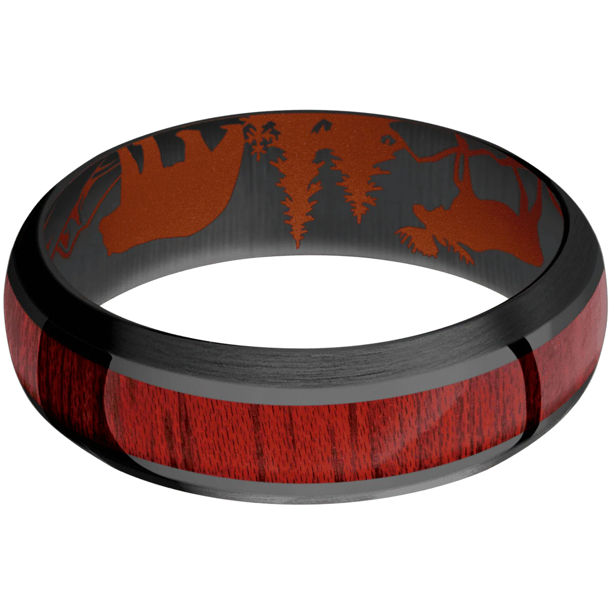 Zirconium + Polish , Satin Finish + Tequila Sunrise - Image 3