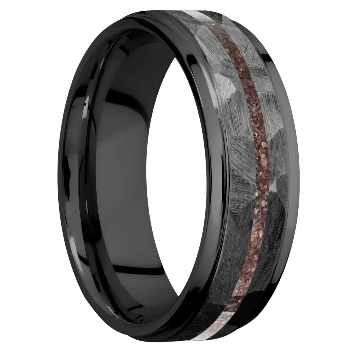 Zirconium + Rock , Polish Finish