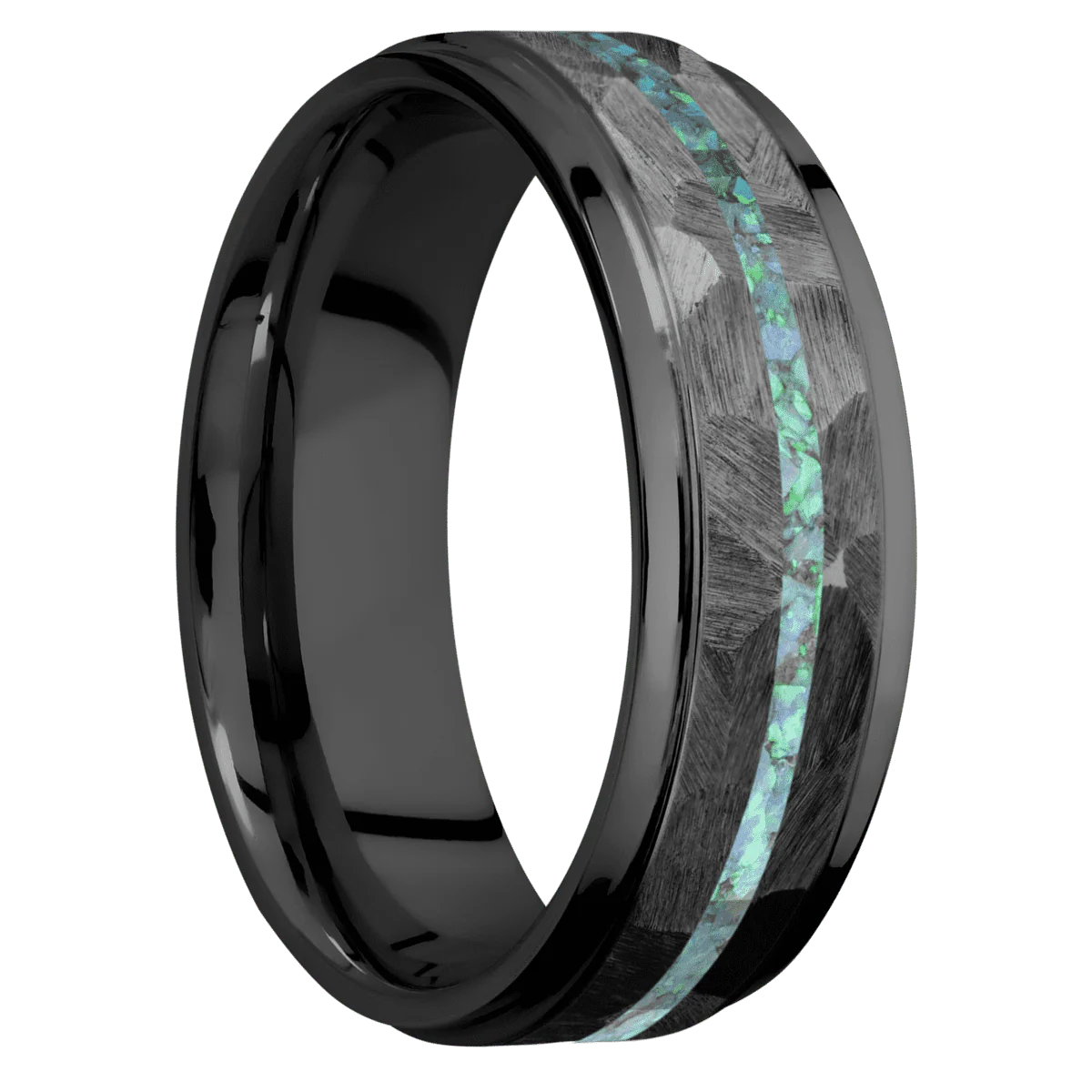 Zirconium + Rock , Polish Finish
