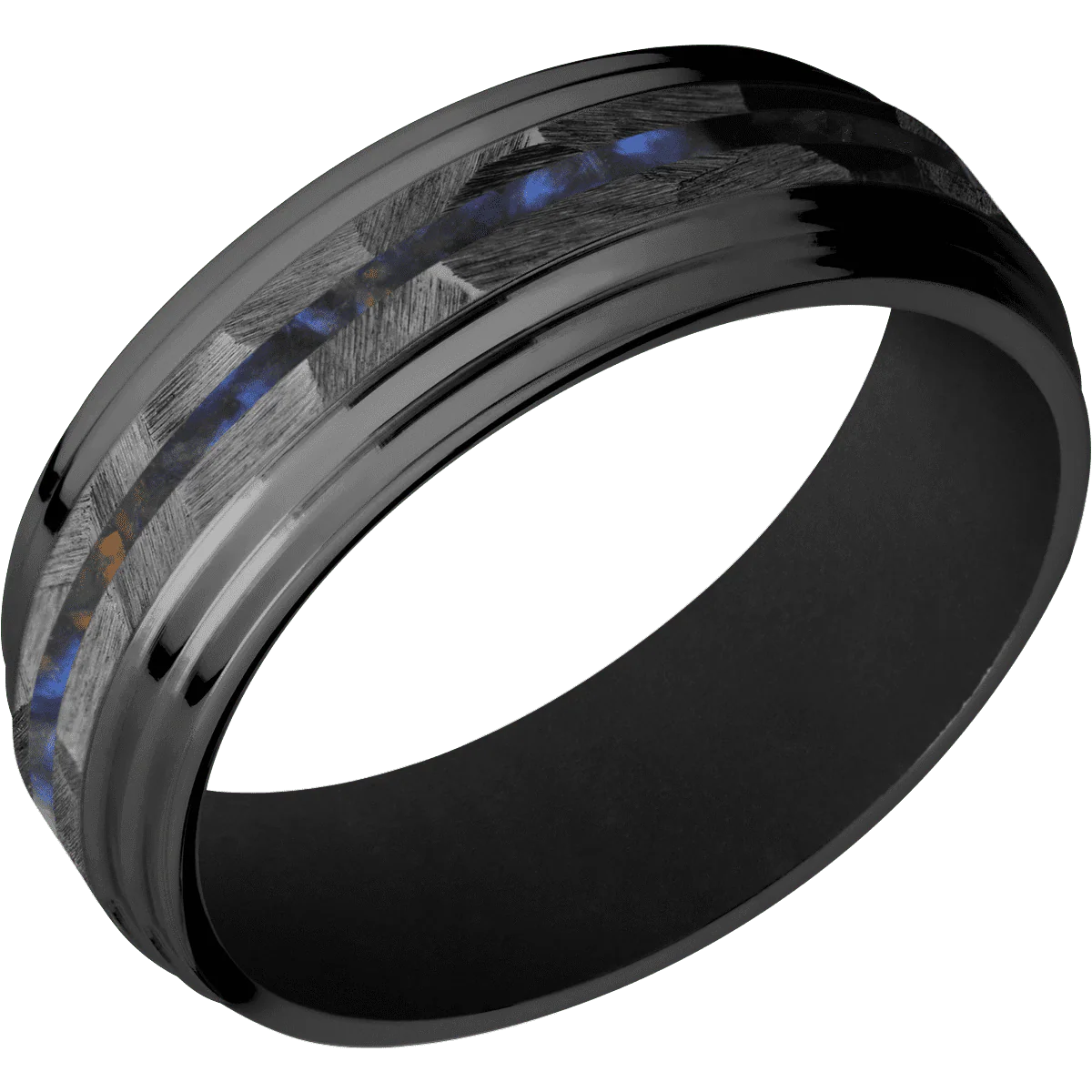 Zirconium + Rock , Polish Finish + Black - Image 2