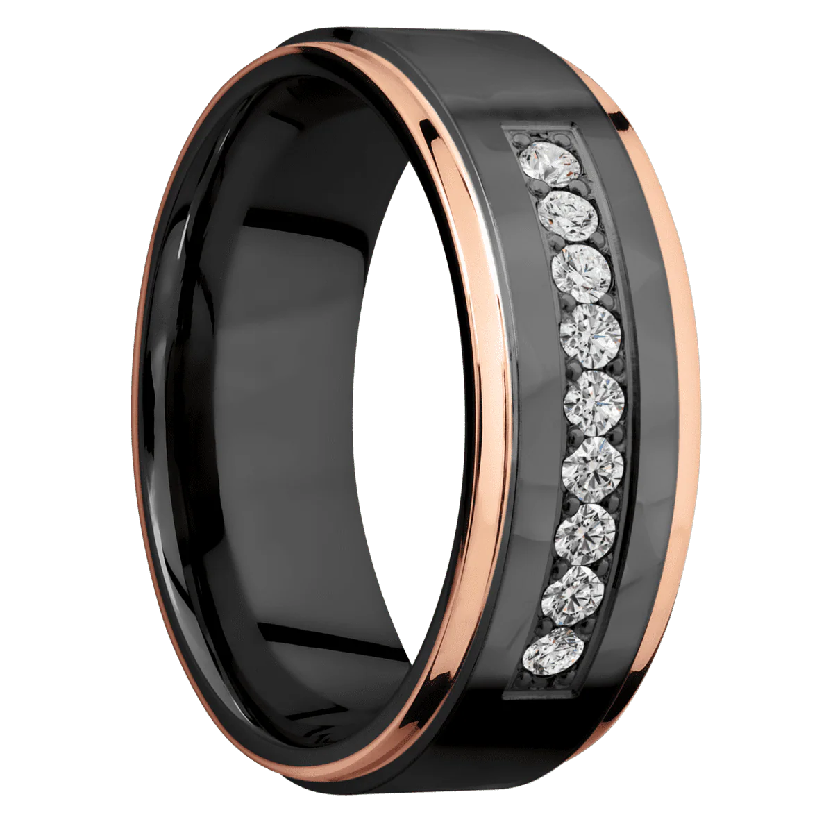 Zirconium + Rockpolish , Polish Finish