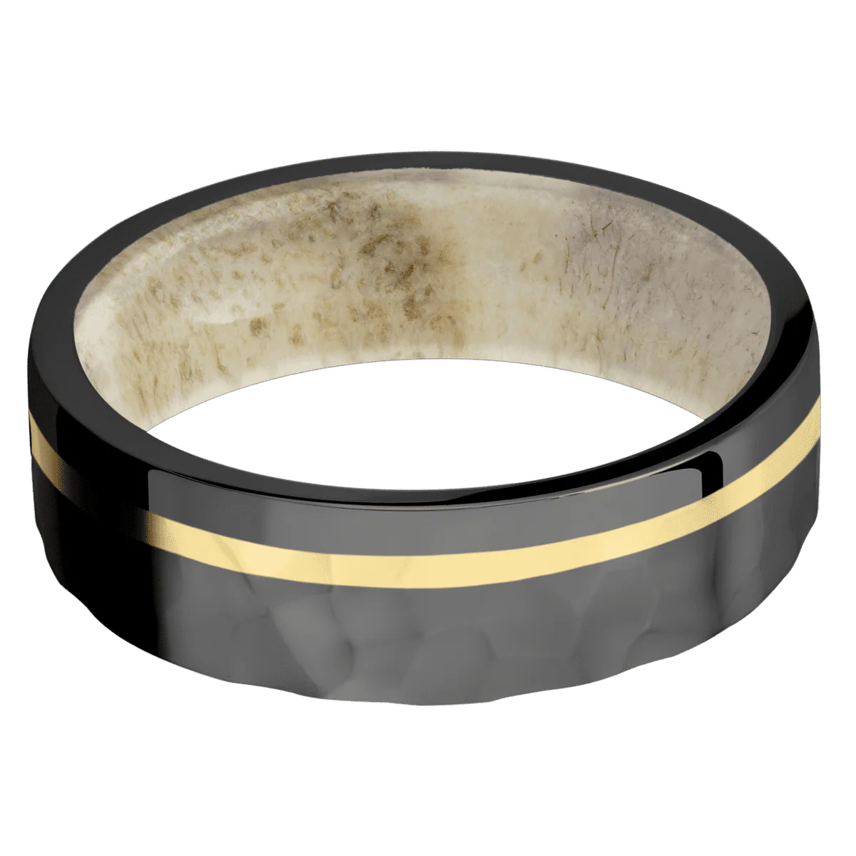 Zirconium + Rockpolish , Polish Finish + Antler - Image 3