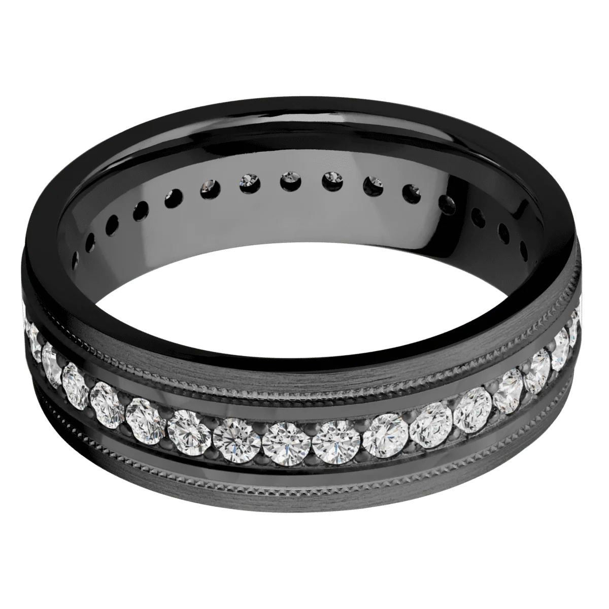 Zirconium + Rockpolish , Satin Finish - Image 3