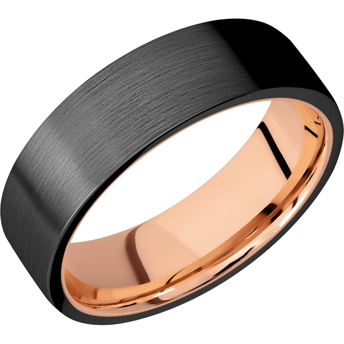 Zirconium + Satin Finish + 14K Rose Gold - Image 2