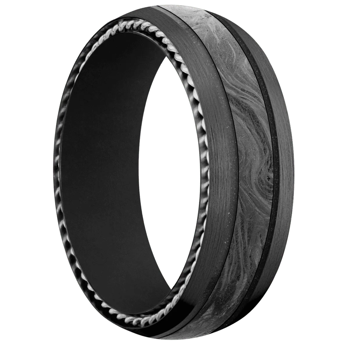 Zirconium + Satin Finish + Black