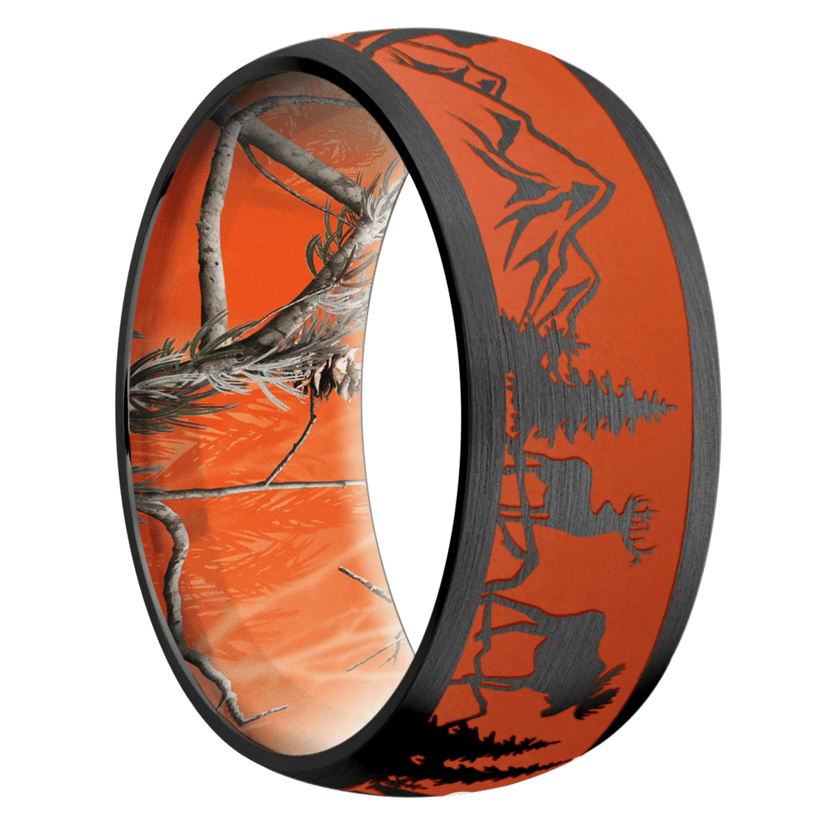 Zirconium + Satin Finish + RealTree APC Orange