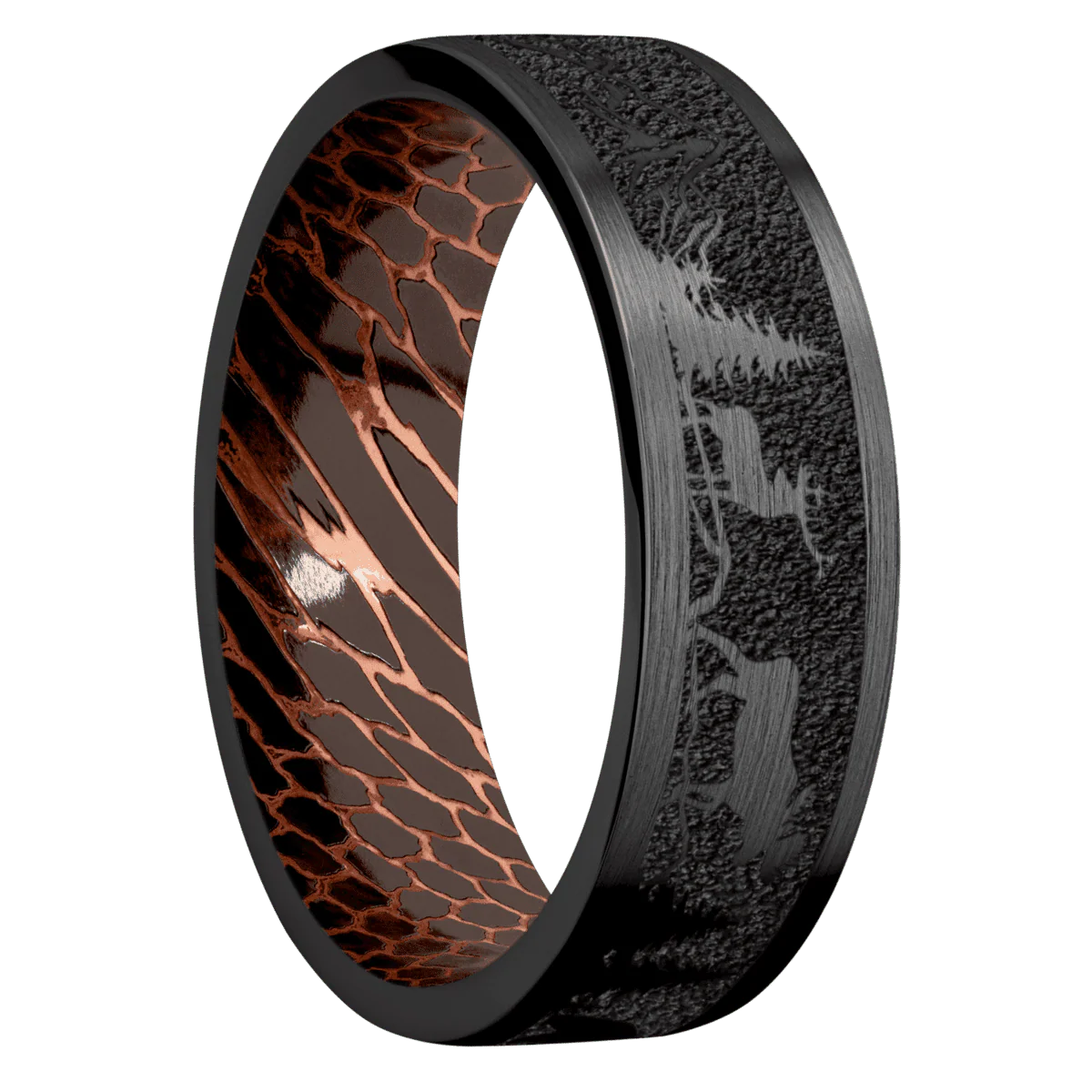 Zirconium + Satin Finish + Superconductor Noir