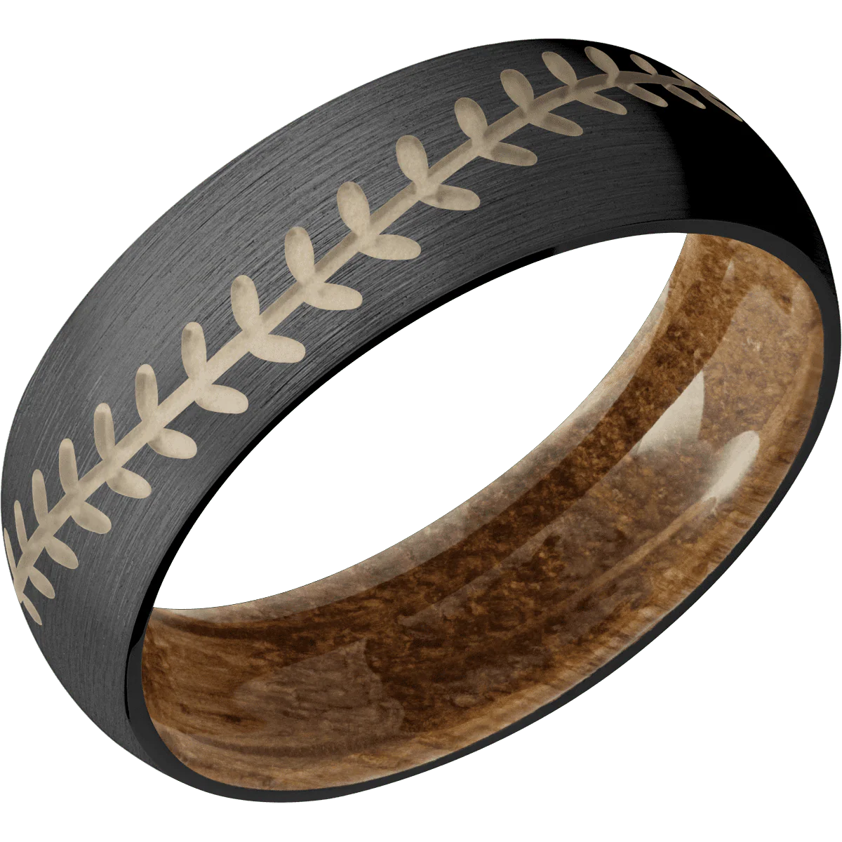 Zirconium + Satin Finish + Whiskey Barrel - Image 2