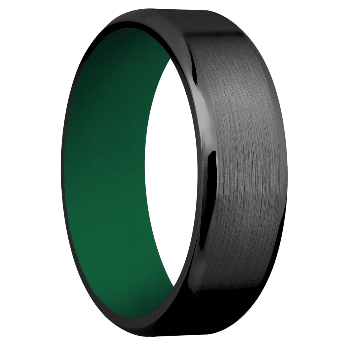 Zirconium + Satin , Polish Finish + Green