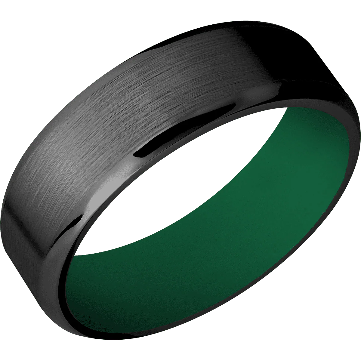 Zirconium + Satin , Polish Finish + Green - Image 2