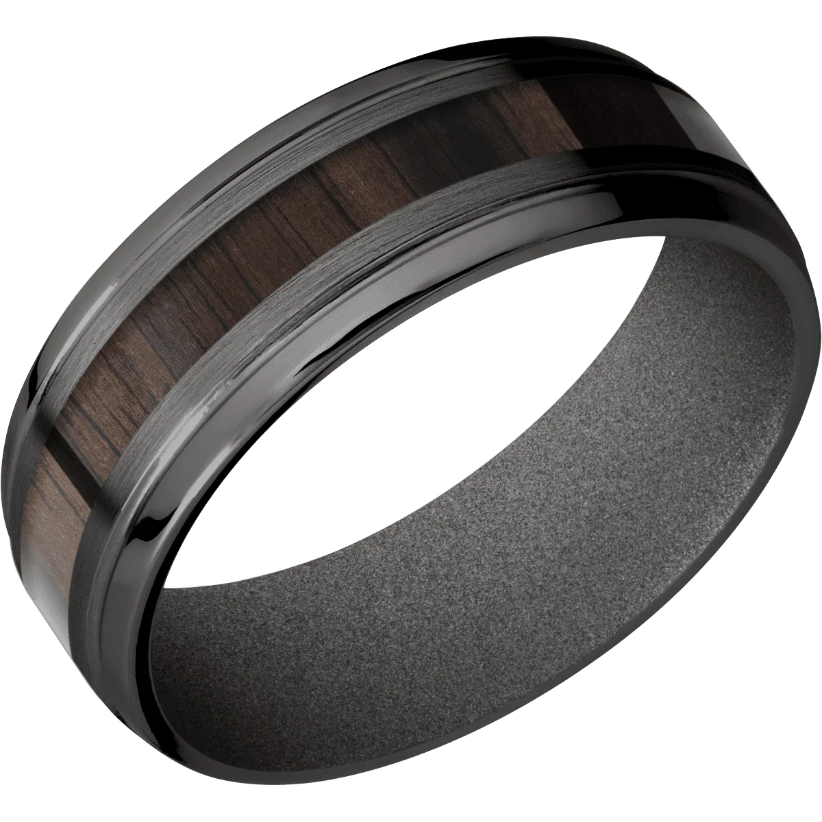 Zirconium + Satin , Polish Finish + Gun Metal Grey - Image 2