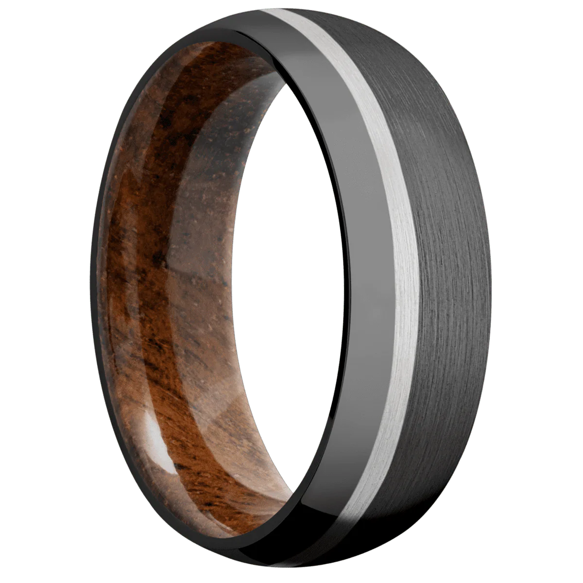 Zirconium + Satin , Polish Finish + Koa