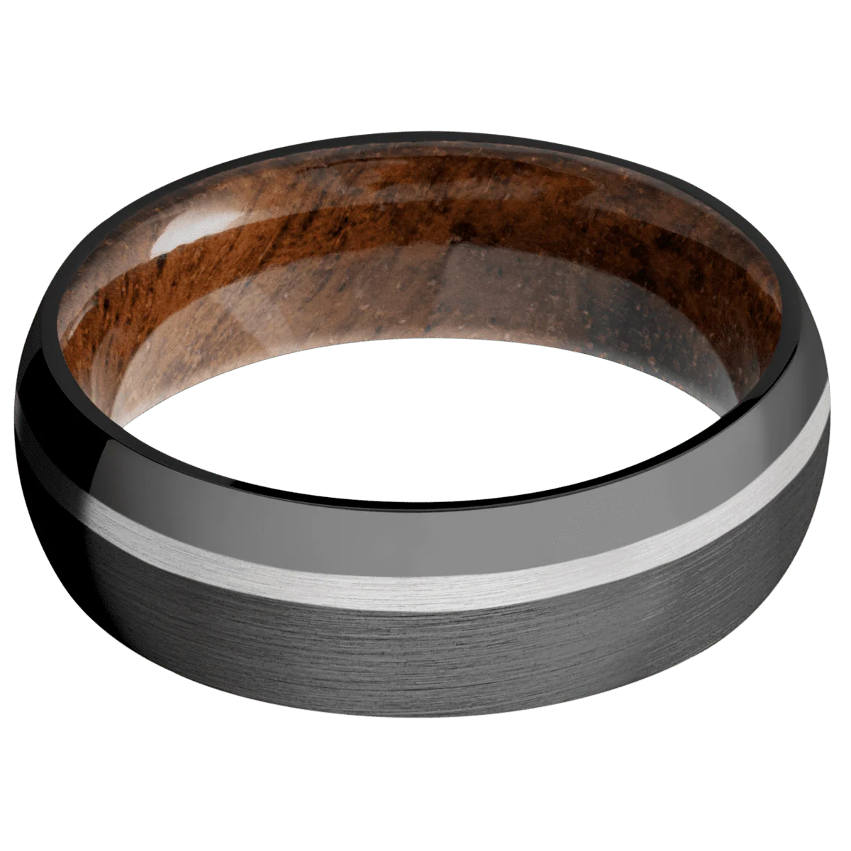 Zirconium + Satin , Polish Finish + Koa - Image 3