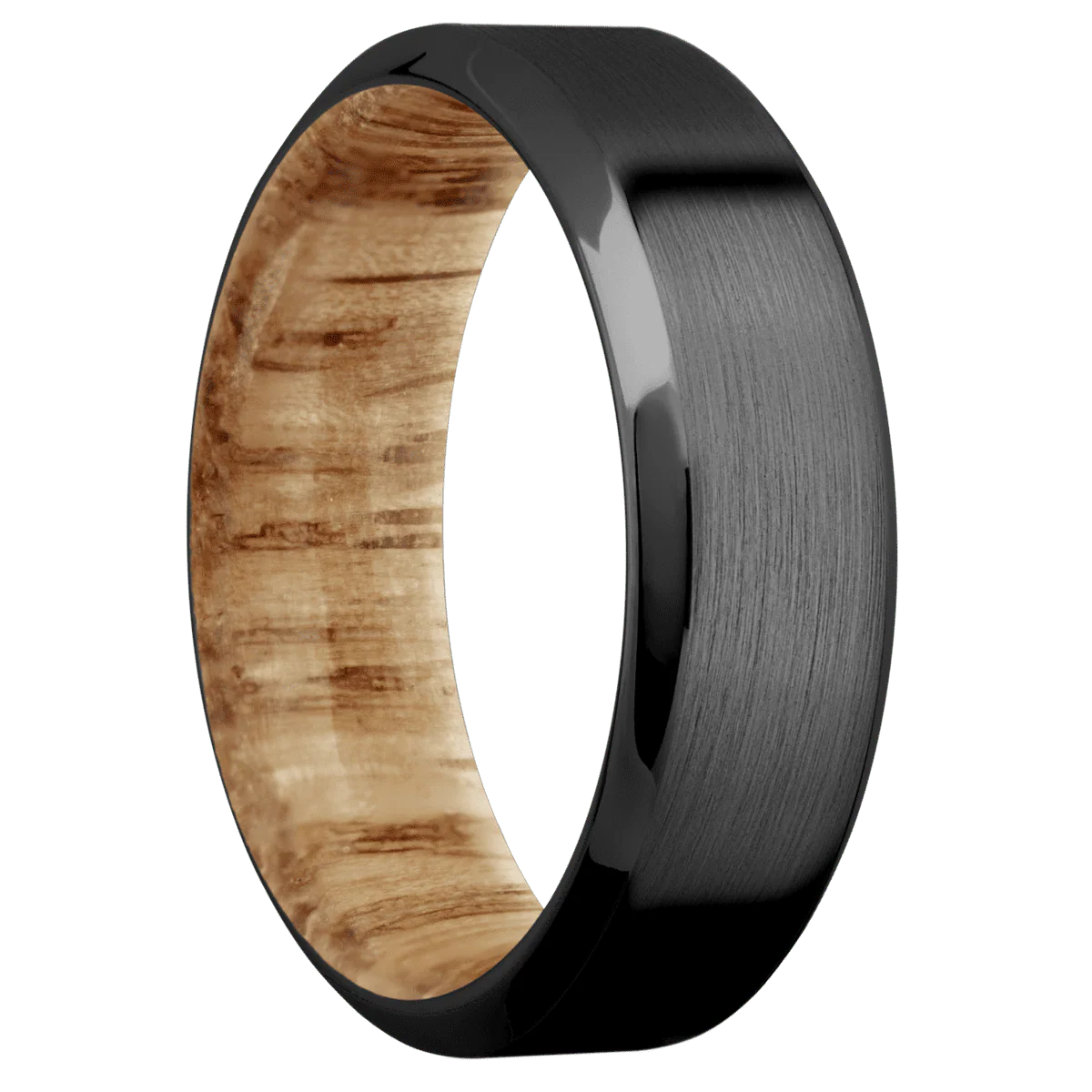 Zirconium + Satin , Polish Finish + Natural Oak