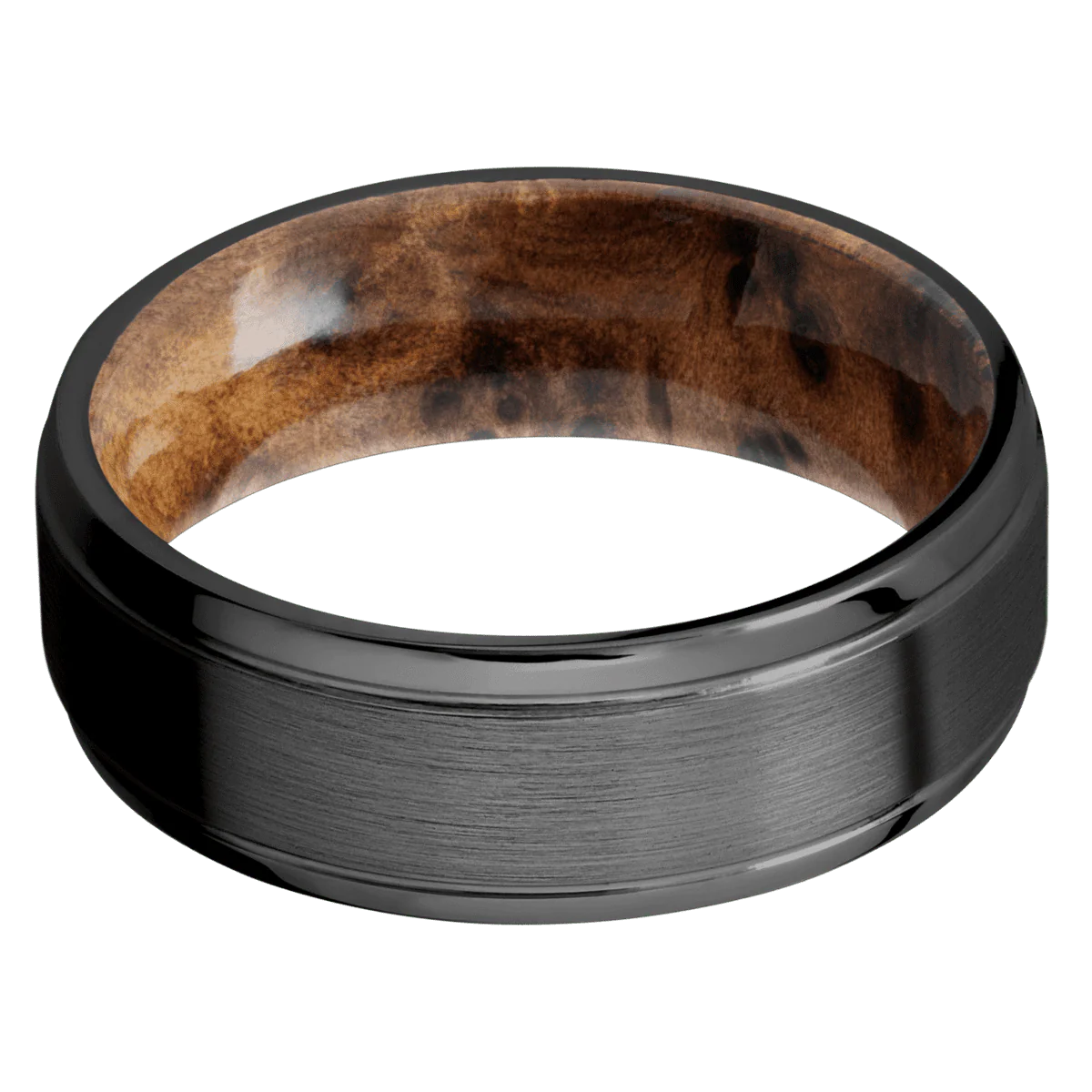 Zirconium + Satin , Polish Finish + Thuya Burl - Image 3