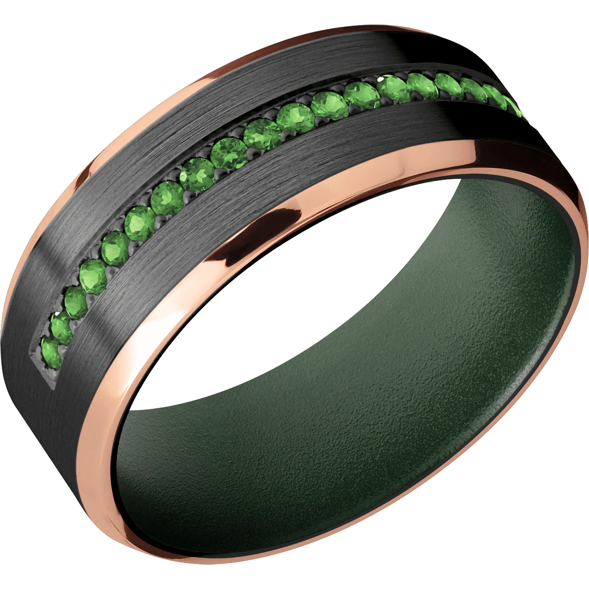 Zirconium + Satin , Satin Finish + Highland Green - Image 2