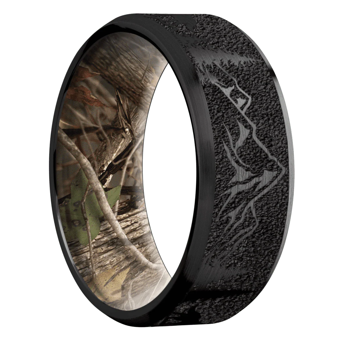 Zirconium + Satin , Satin Finish + King's Woodland