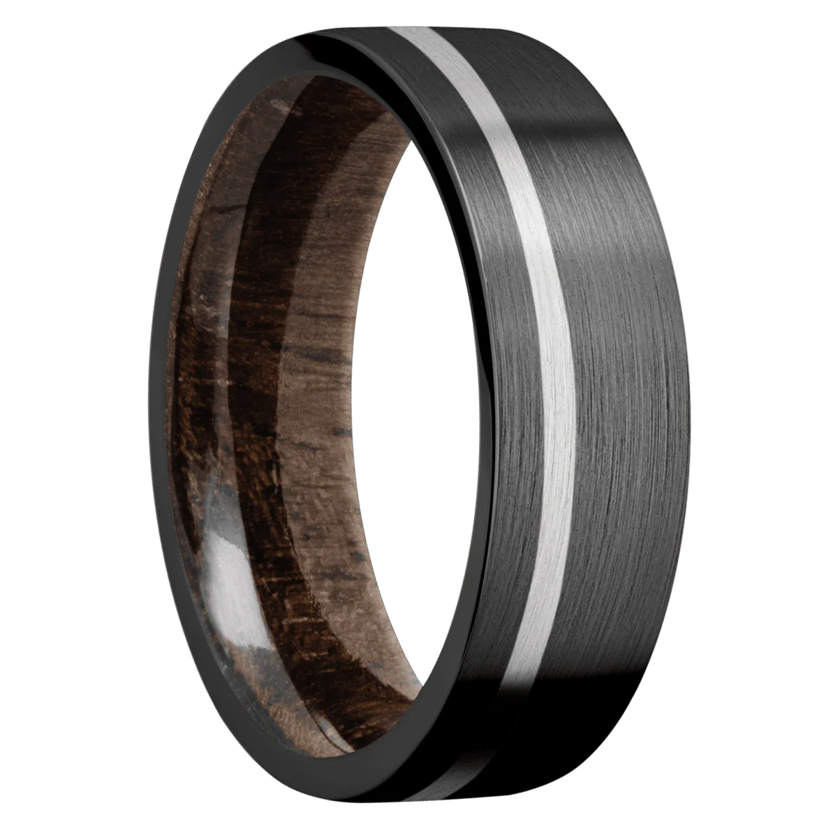 Zirconium + Satin , Satin Finish + Walnut