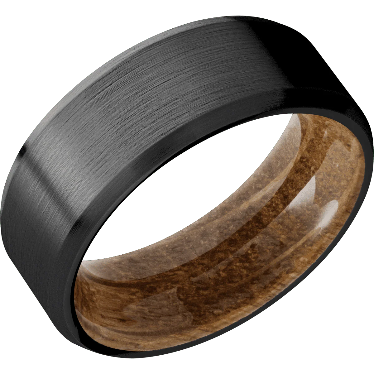 Zirconium + Satin , Satin Finish + Whiskey Barrel - Image 2