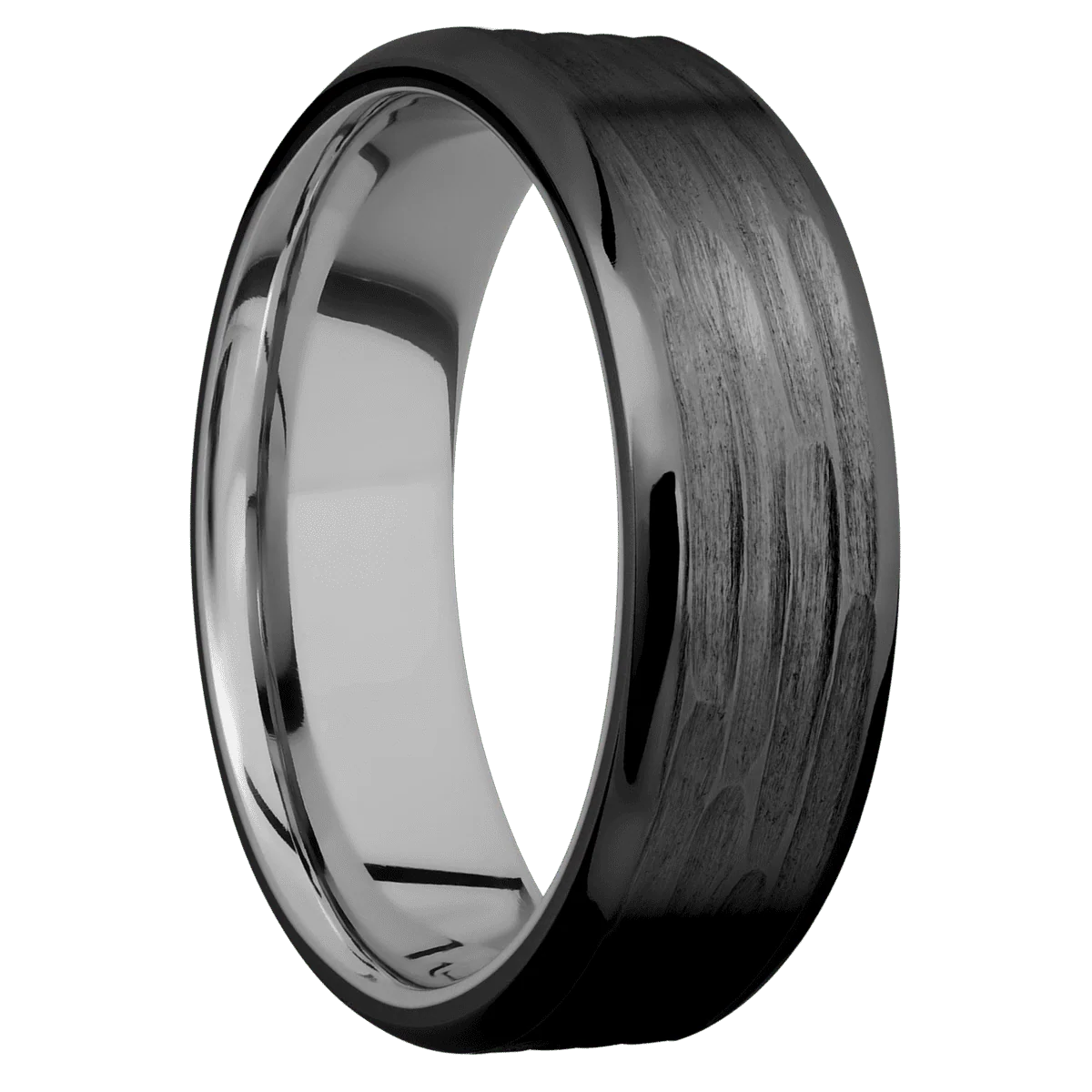 Zirconium + Treebarkh , Polish Finish + Titanium